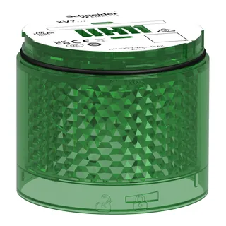 Leuchtelement, Harmony XVB7, modular, 70mm, grün, 24V ACDC, Dauerlicht, energieeffiziente LED