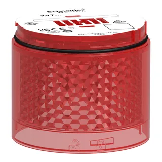 Leuchtelement, Harmony XVB7, modular, 70mm, rot, 24V ACDC, Blinklicht, energieeffiziente LED