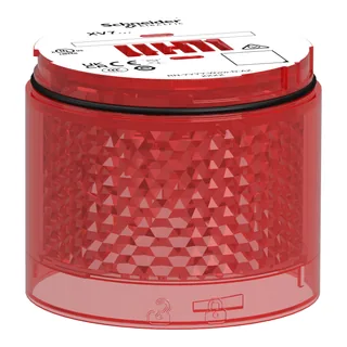 Leuchtelement, Harmony XVB7, modular, 70mm, rot, 24V ACDC, Blitzlicht, 2J, energieeffiziente LED