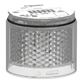 Leuchtelement, Harmony XVB7, modular, 70mm, Multicolor-LED, 24V ACDC, 8 Farben, 4 Lichtmuster, Dip-Schalter