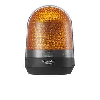 Schneider Electric XVR3M05 – Drehspiegelleuchte, Harmony XVR, 100mm, orange, integrierte…