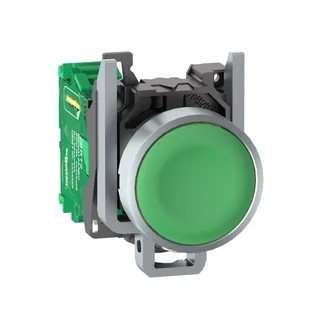 Schneider Electric ZB4RTA3 – Funkdrucktaster, Harmony XB4R, Metall, Ø22mm, batterielos, …