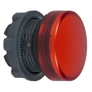 Leuchtmelder, Frontelement, Harmony XB5, Kunststoff, 22mm, rot, für Glühlampe BA9s, glatte Kalotte