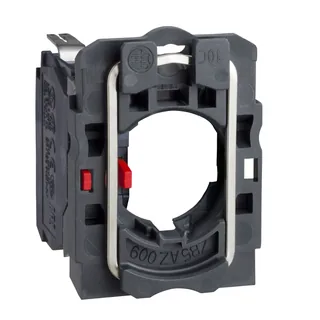 Hilfsschalterblock mit Befestigungsflansch, Harmony XB5, Kunststoff, 22mm, 30mm, 1S, Flachsteckanschluss