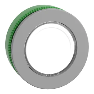 Leuchtmelder, Frontelement, Harmony XB5F, 30mm, Kunststoff, hellgrau, weiß, für universelle LED