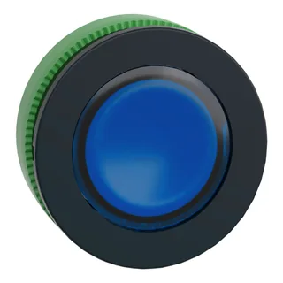 Leuchtmelder, Frontelement, Harmony XB5F, 30mm, Kunststoff, blau, für universelle LED