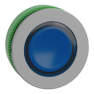 Leuchtmelder, Frontelement, Harmony XB5F, 30mm, Kunststoff, hellgrau, blau, für universelle LED