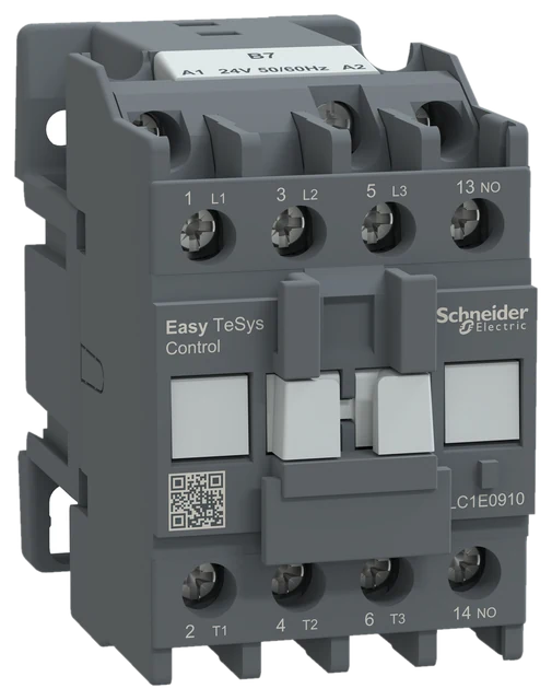 Easy TeSys Leistungsschütz 3P 9A 1NO 24V AC 50/60Hz