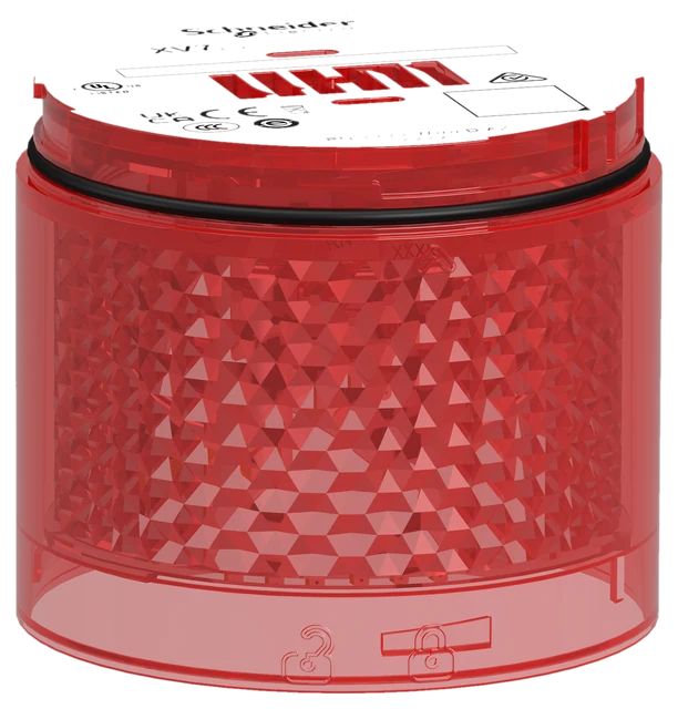 Leuchtelement, Harmony XVB7, modular, 70mm, rot, 24V ACDC, Dauerlicht, energieeffiziente LED