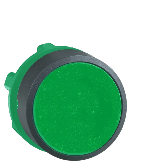 Drucktaster, Frontelement, Harmony XB5, Kunststoff, 22mm, grün, unbeschriftet, tastend