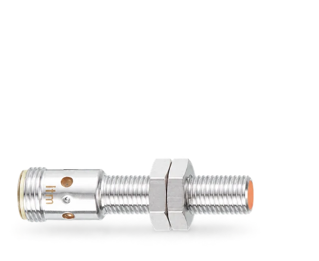 IE5090: Induktiver Sensor; M8 x 1 / L = 50 mm; Schaltabstand 1 mm bündig einbaub