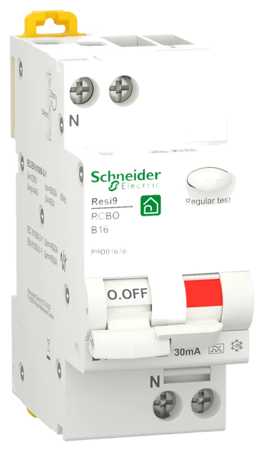 FI/LS-Schalter Resi9 1P+N, 16A, B-Char., 30mA, Typ A, 6kA