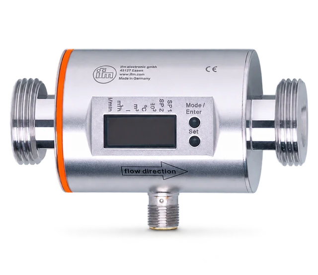 SM8000: Magnetisch-induktiver Durchflusssensor; PNP/NPN; Schaltsignal; Analogsig
